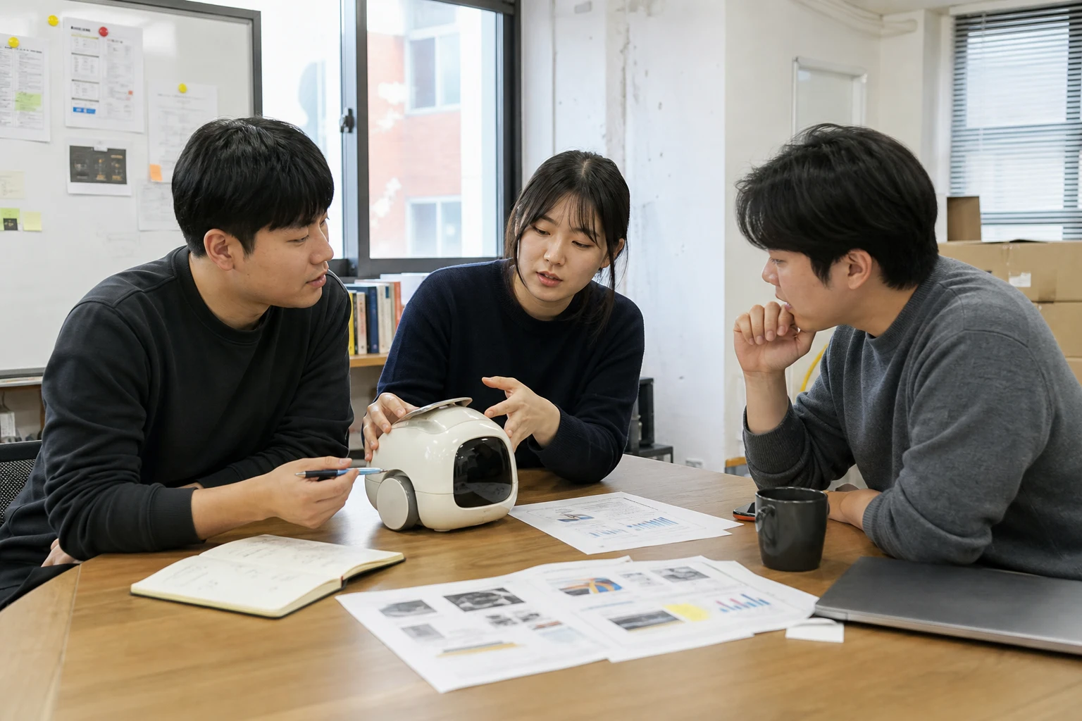 청년전용창업자금 조건과 준비자료를 검토하는 청년 창업가
