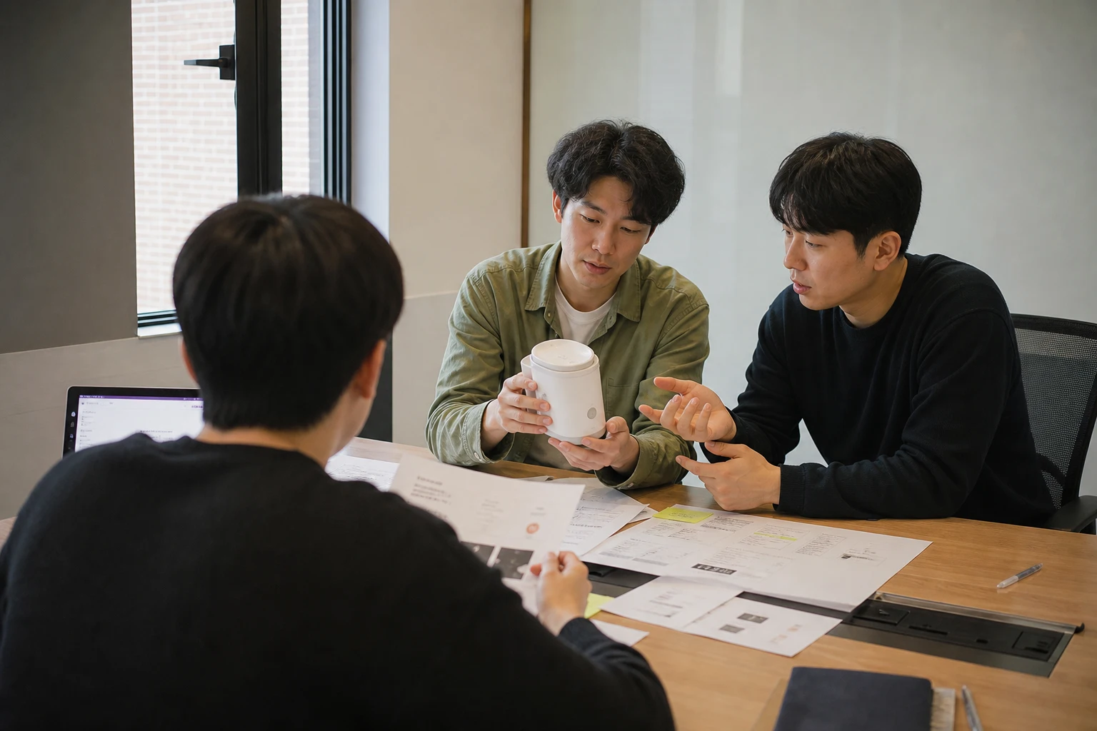 청년전용창업자금 신청 일정과 실행계획을 정리하는 현장